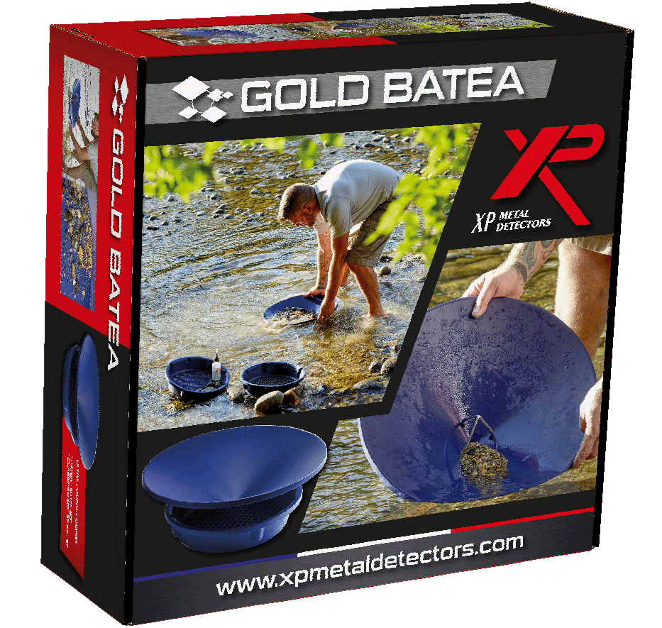 Garrett 10" Backpacker pan, green.