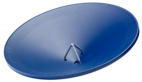 Garrett 10" Backpacker pan, green.