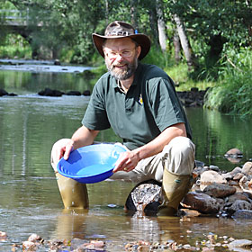 Goldpanning