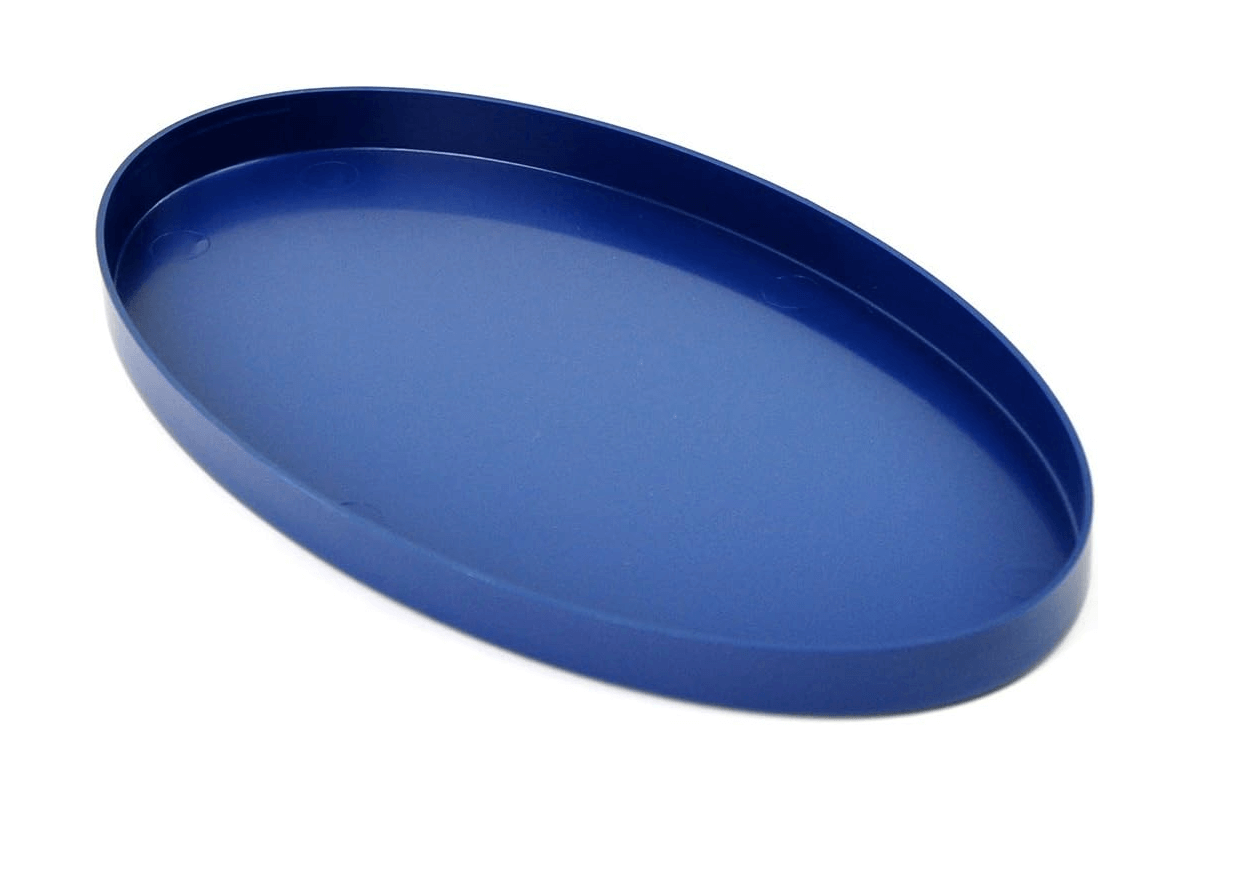 10" Skidplate, Elliptical  Blue
