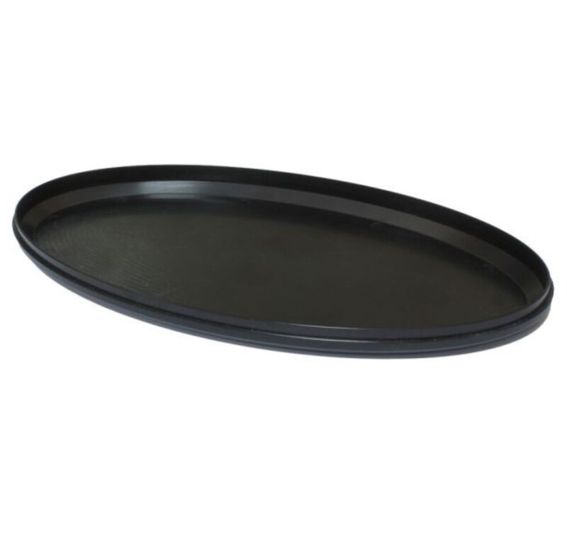 10" Skidplate, Elliptical Black