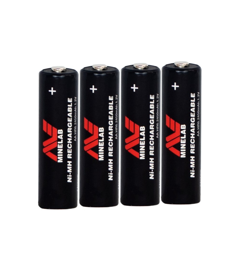 Battery Pack, 4xAA Rechargeable 2450mAh
