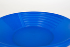 Small blue plastic goldpan