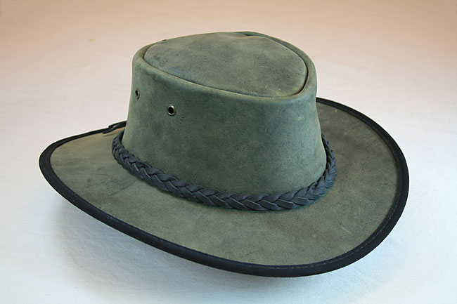 Barmah leatherhat olive