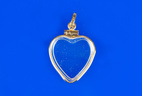 medallion 18K, heart